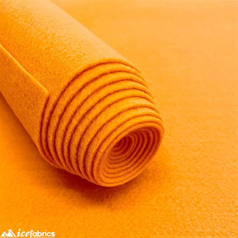 Gold Crafts Acrylic Felt Fabric | 72” Wide | 36” LongICE FABRICSICE FABRICSBy The Yard1.6mm ThickGold Crafts Acrylic Felt Fabric | 72” Wide | 36” Long ICE FABRICS