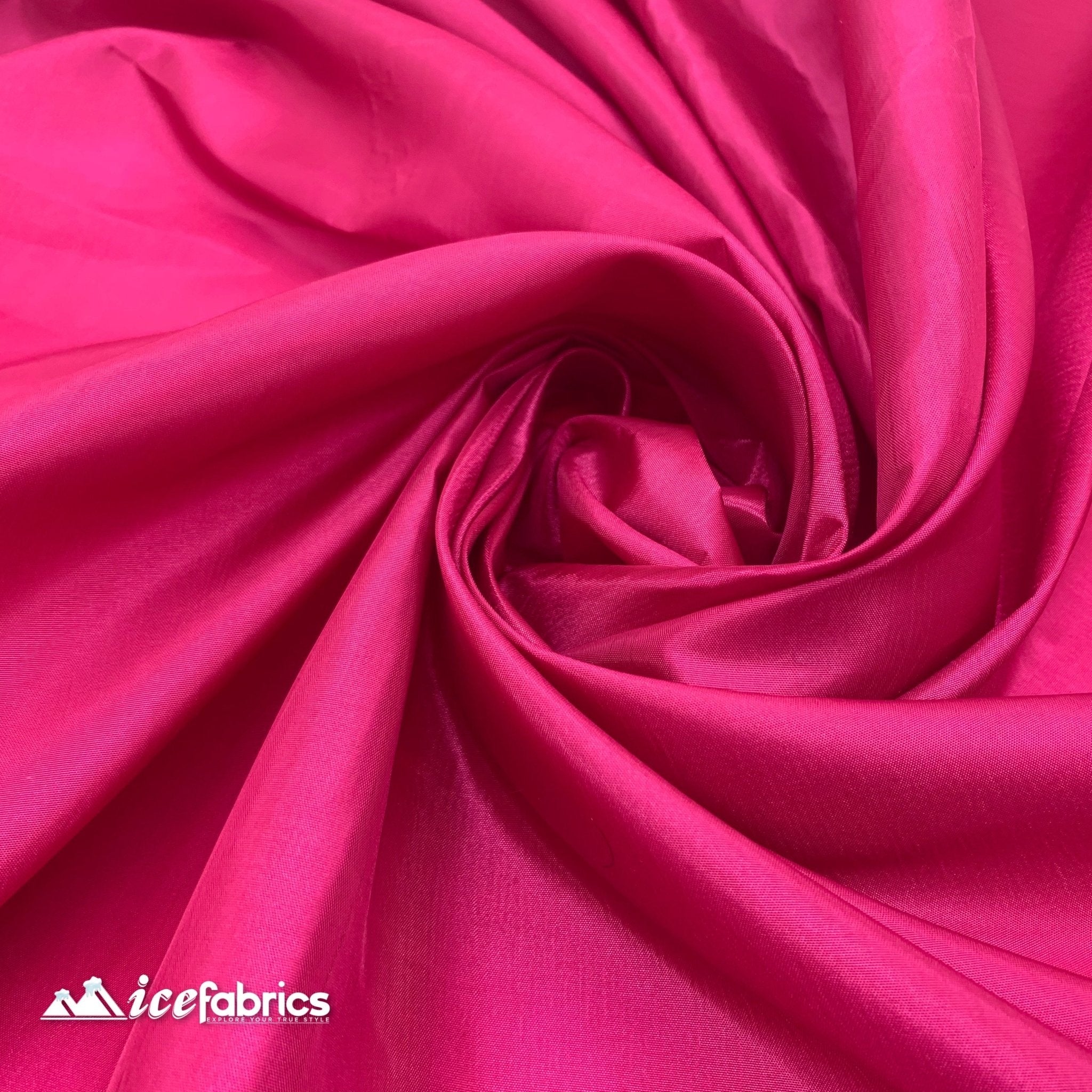 High Quality Solid Taffeta Fabric_ 60" Width_ By The YardTaffeta FabricICEFABRICICE FABRICSNavy blueHigh Quality Solid Taffeta Fabric_ 60" Width_ By The YardTaffeta FabricICEFABRICICE FABRICSMagentaHigh Quality Solid Taffeta Fabric_ 60" Width_ By The Yard ICEFABRIC Magenta