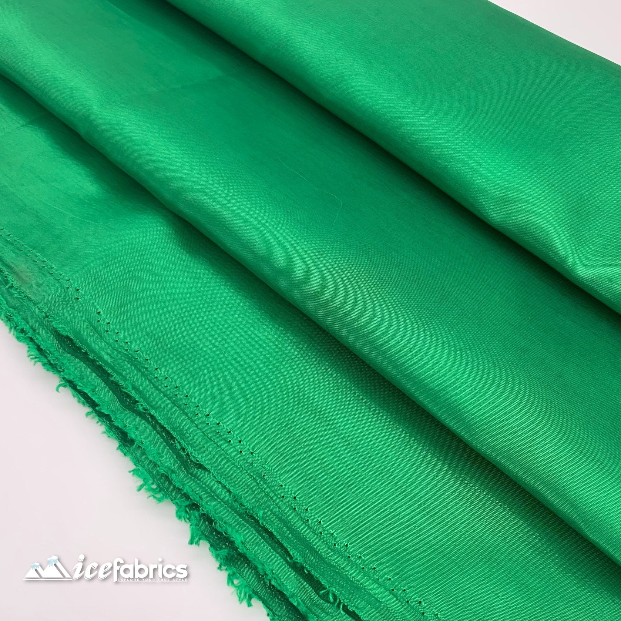 High Quality Solid Taffeta Fabric_ 60" Width_ By The YardTaffeta FabricICEFABRICICE FABRICSKelly GreenHigh Quality Solid Taffeta Fabric_ 60" Width_ By The YardTaffeta FabricICEFABRICICE FABRICSKelly GreenHigh Quality Solid Taffeta Fabric_ 60" Width_ By The Yard ICEFABRIC Kelly Green