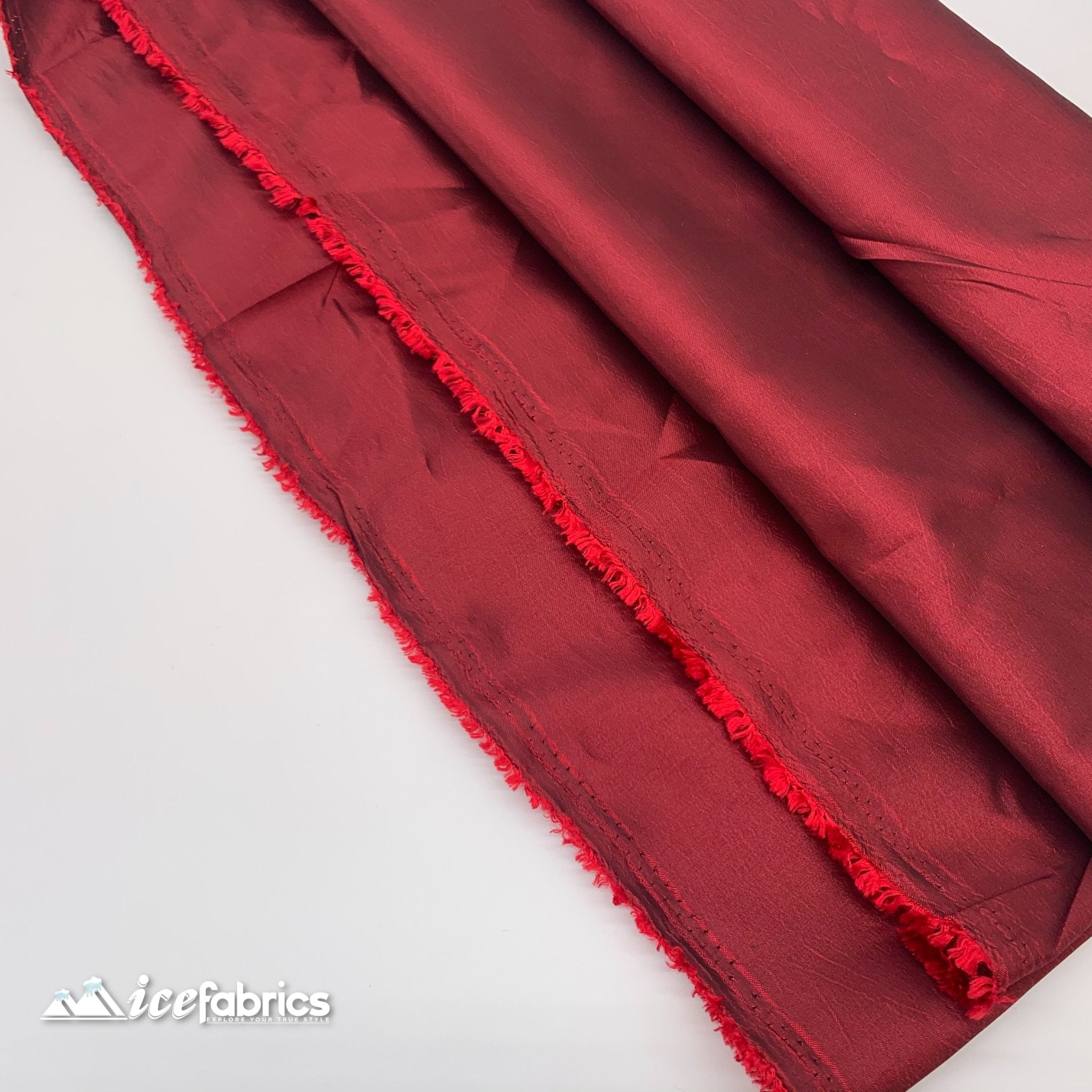 High Quality Solid Taffeta Fabric_ 60" Width_ By The YardTaffeta FabricICEFABRICICE FABRICSBurgundyHigh Quality Solid Taffeta Fabric_ 60" Width_ By The YardTaffeta FabricICEFABRICICE FABRICSBurgundyHigh Quality Solid Taffeta Fabric_ 60" Width_ By The Yard ICEFABRIC Burgundy