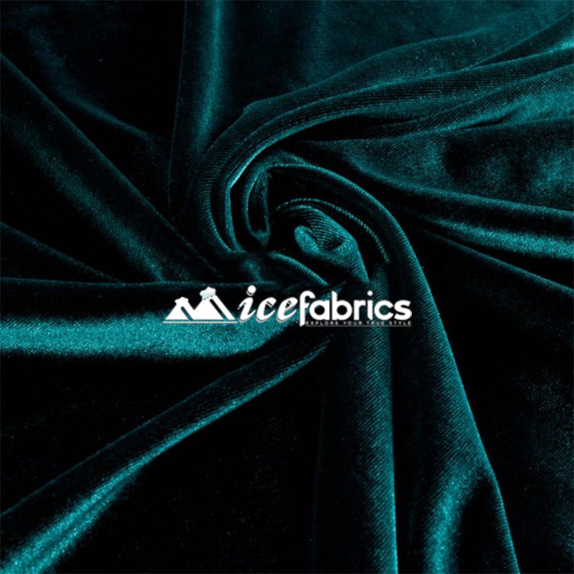 Hunter Green Velvet Fabric By The Yard | 4 Way StretchVelvet FabricICE FABRICSICE FABRICSBy The Yard (58" Wide)Hunter Green Velvet Fabric By The Yard | 4 Way Stretch ICE FABRICS