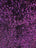 Iridescent Purple Mermaid Sequin on Purple Stretch Velvet Spandex Fabric