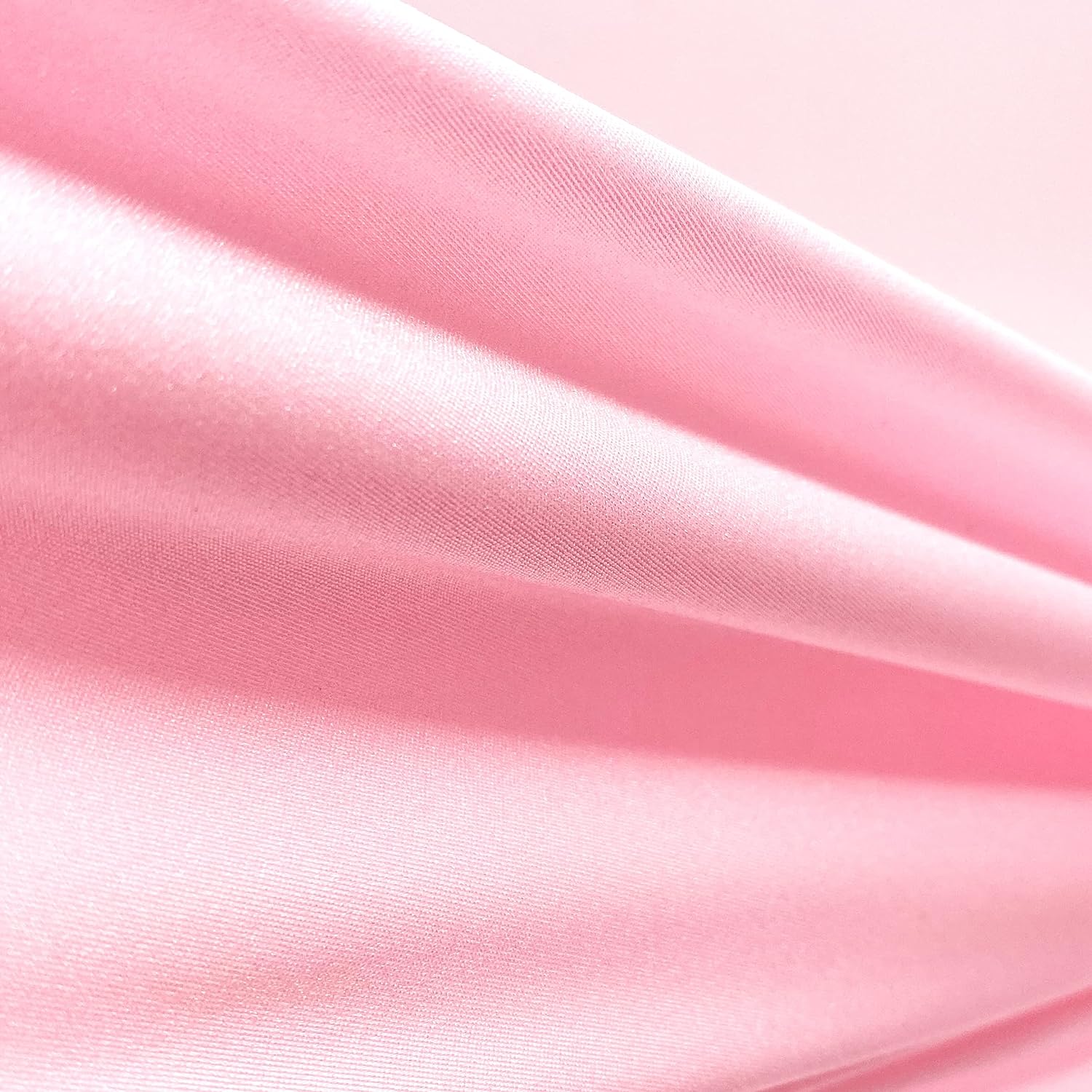 Jordan 4 Way Stretch Fabric Shiny Nylon Spandex Light PinkICE FABRICSICE FABRICSBy The Yard (58" Width)Jordan 4 Way Stretch Fabric Shiny Nylon Spandex Light Pink ICE FABRICS