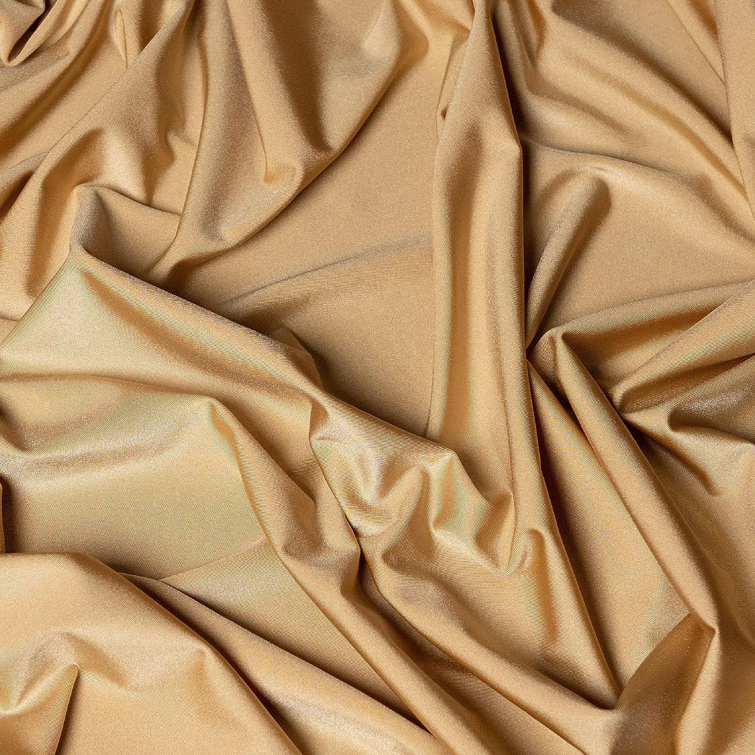 Jordan 4 Way Stretch Fabric Shiny Nylon Spandex NudeICE FABRICSICE FABRICSBy The Yard (58" Width)Jordan 4 Way Stretch Fabric Shiny Nylon Spandex Nude ICE FABRICS