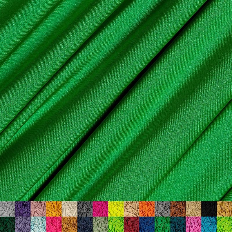 Jordan Kelly Green Shiny Nylon Spandex Fabric / 4 Way stretchICE FABRICSICE FABRICSBy The Yard (58" Width)Jordan Kelly Green Shiny Nylon Spandex Fabric / 4 Way stretch ICE FABRICS