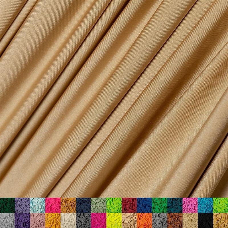 Jordan Nude Shiny Nylon Spandex Fabric / 4 Way stretchICE FABRICSICE FABRICSBy The Yard (58" Width)Jordan Nude Shiny Nylon Spandex Fabric / 4 Way stretch ICE FABRICS