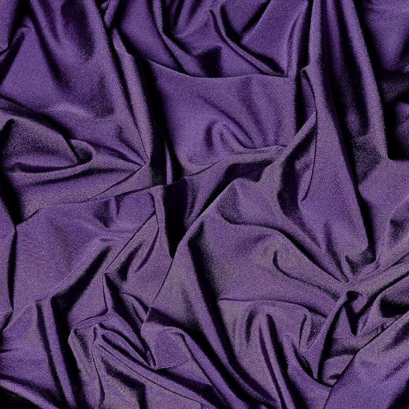 Jordan Purple Shiny Nylon Spandex Fabric / 4 Way stretchICE FABRICSICE FABRICSBy The Yard (58" Width)Jordan Purple Shiny Nylon Spandex Fabric / 4 Way stretch ICE FABRICS