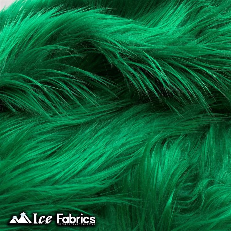 Kelly Green Shaggy Mohair Faux Fur Fabric Wholesale (20 Yards Bolt)ICE FABRICSICE FABRICSLong pile 2.5” to 3”20 Yards Roll (60” Wide )Kelly Green Shaggy Mohair Faux Fur Fabric Wholesale (20 Yards Bolt) ICE FABRICS