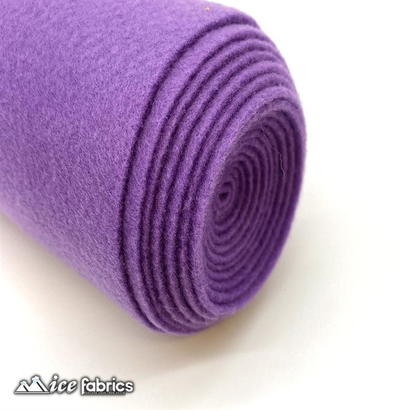 Lavender Acrylic Wholesale Felt Fabric 1.6mm ThickICE FABRICSICE FABRICSBy The Roll (72" Wide)Lavender Acrylic Wholesale Felt Fabric (20 Yards Bolt ) 1.6mm Thick ICE FABRICS