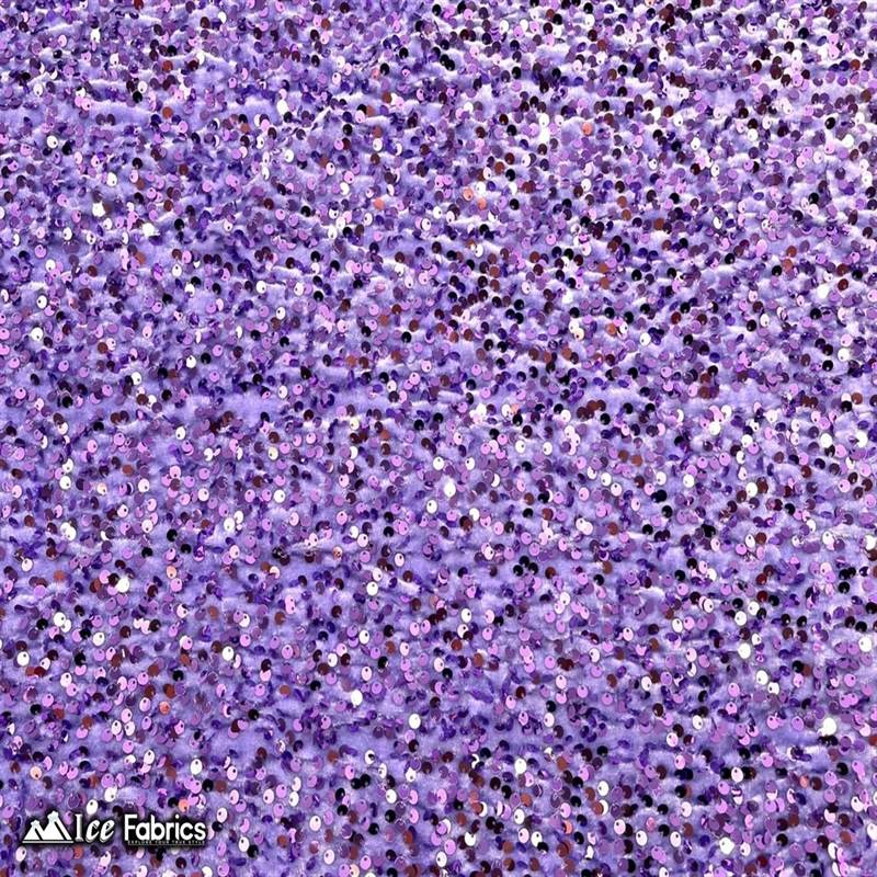 Lavender Emma Stretch Velvet Fabric with Embroidery SequinICE FABRICSICE FABRICSBy The Yard (58" Wide)2 Way StretchLavender Emma Stretch Velvet Fabric with Embroidery Sequin ICE FABRICS