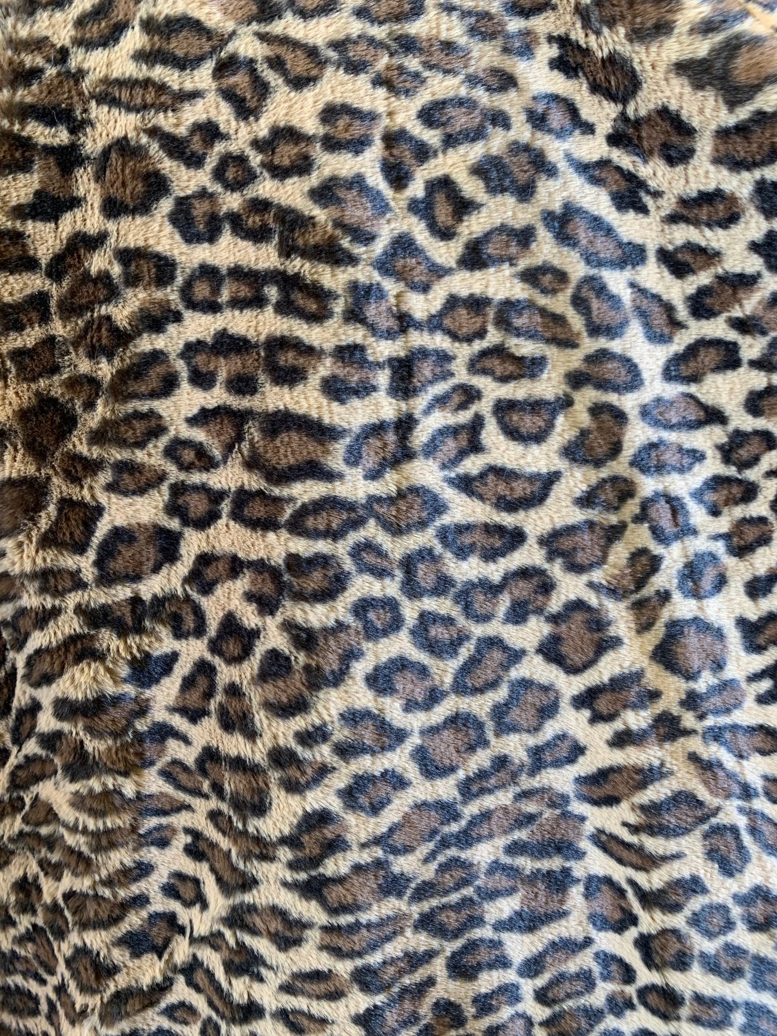 Leopard Fake Faux Fur Fabric By The Yard - Faux Fur Material Fashion FabricICEFABRICICE FABRICSCoffee BrownBy The Yard (60 inches Wide)Leopard Fake Faux Fur Fabric By The Yard - Faux Fur Material Fashion Fabric ICEFABRIC Coffee Brown
