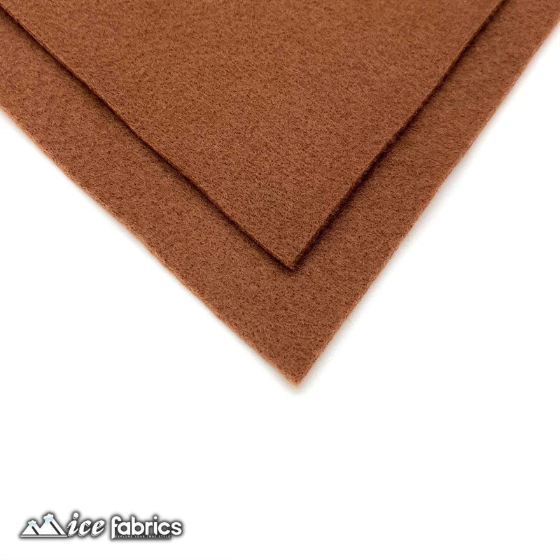 Light Brown Acrylic Felt Fabric / 1.6mm Thick _ 72” WideICE FABRICSICE FABRICSBy The YardLight Brown Acrylic Felt Fabric / 1.6mm Thick _ 72” Wide ICE FABRICS