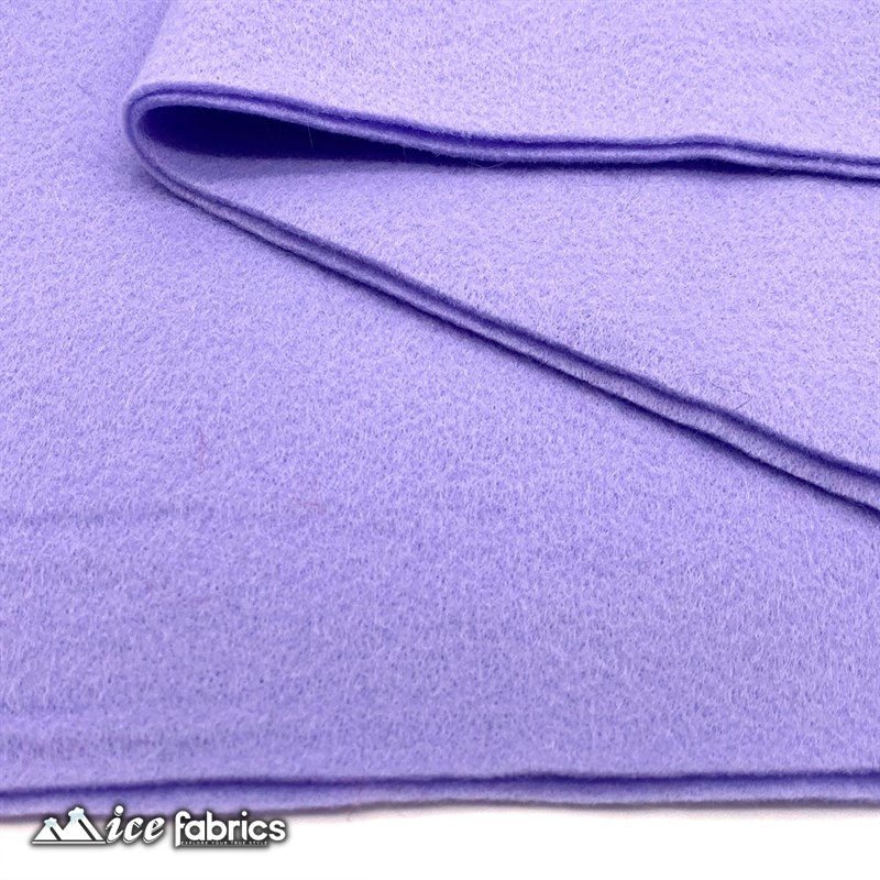 Lilac Acrylic Wholesale Felt Fabric 1.6mm ThickICE FABRICSICE FABRICSBy The Roll (72" Wide)Lilac Acrylic Wholesale Felt Fabric (20 Yards Bolt ) 1.6mm Thick ICE FABRICS