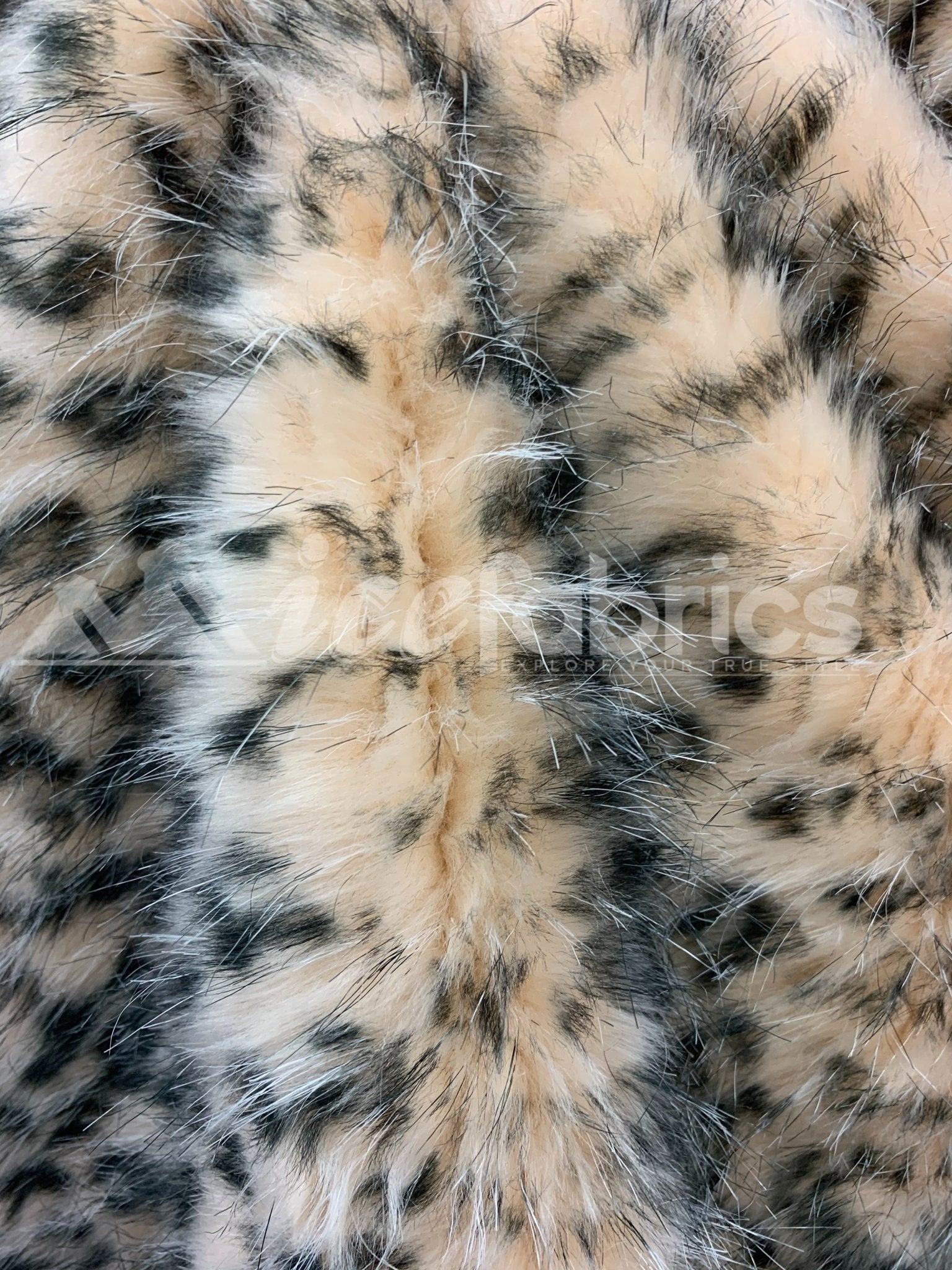 Long Pile Fake Animal Leopard Faux Fur Fabric By The Yard | Fur MaterialICEFABRICICE FABRICSBy The Yard (60 inches Wide)Long Pile Fake Animal Leopard Faux Fur Fabric By The Yard | Fur Material ICEFABRIC