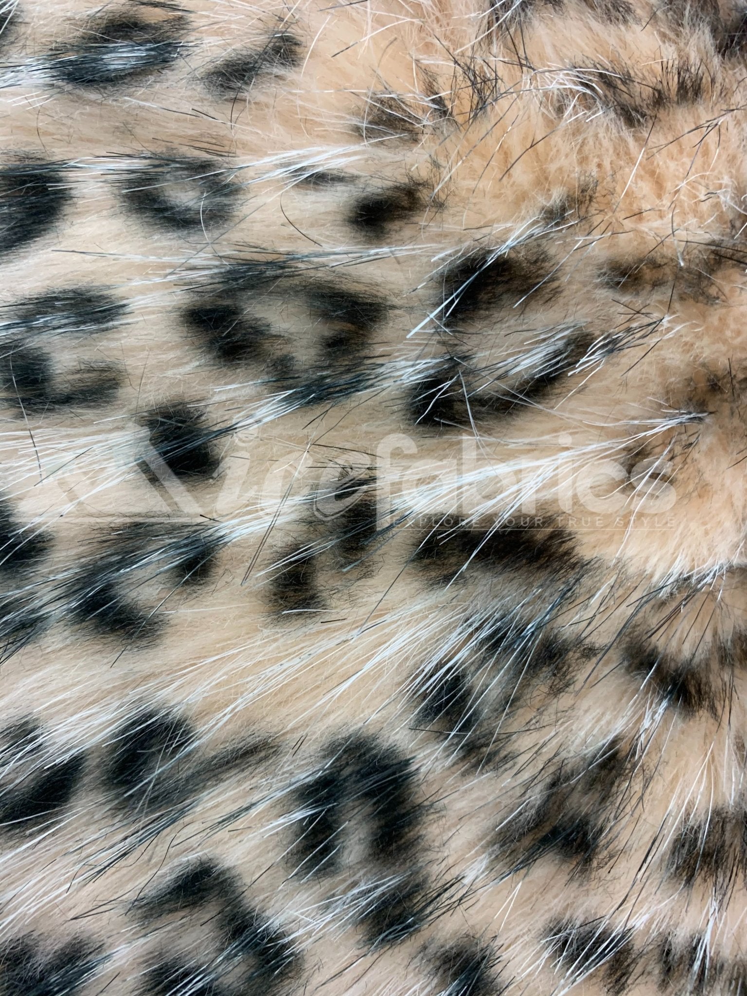 Long Pile Fake Animal Leopard Faux Fur Fabric By The Yard | Fur MaterialICEFABRICICE FABRICSBy The Yard (60 inches Wide)Long Pile Fake Animal Leopard Faux Fur Fabric By The Yard | Fur Material ICEFABRIC