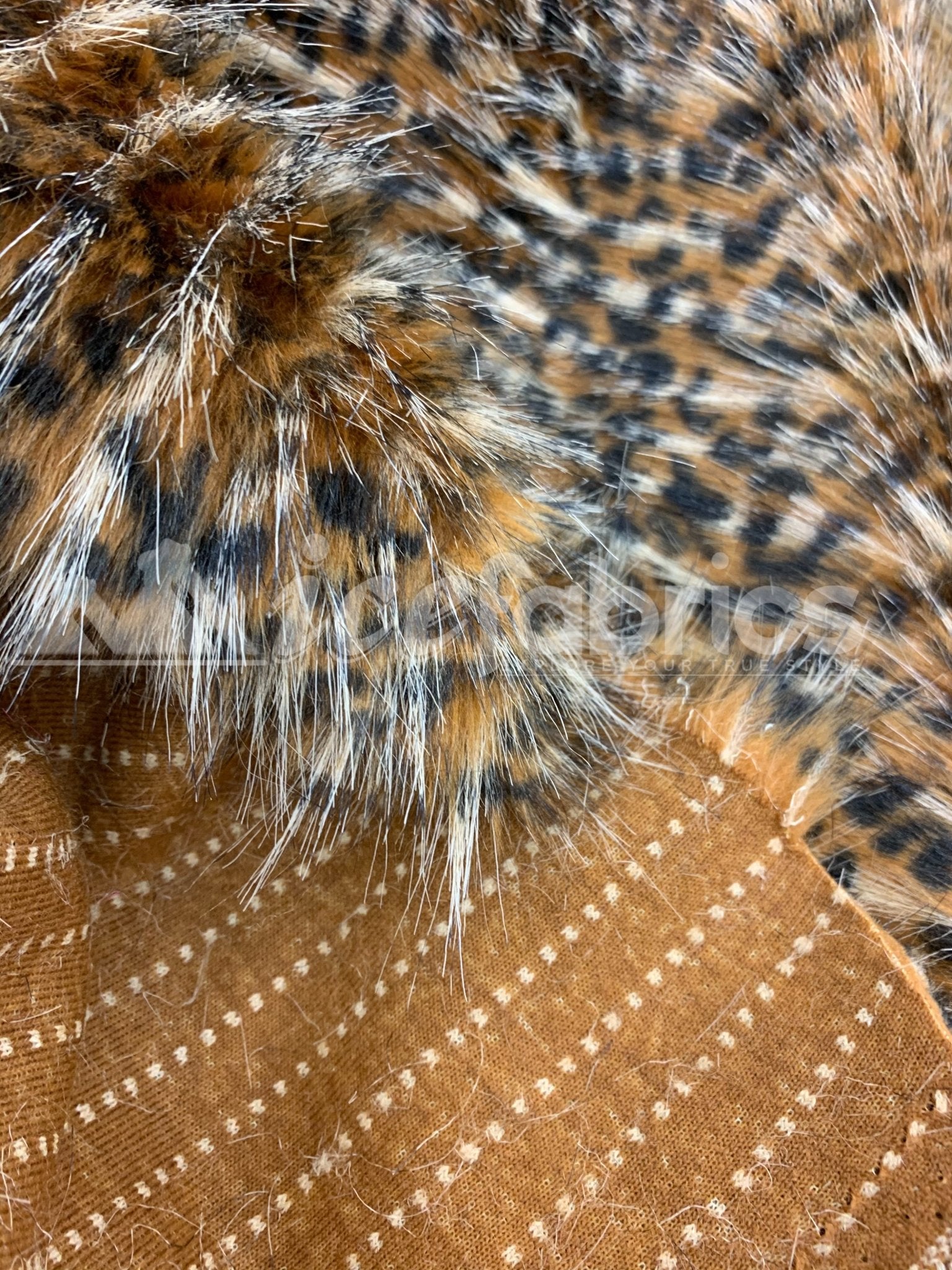 Long Pile Gold Leopard Faux Fur Fabric Material By The YardICEFABRICICE FABRICSBy The Yard (60 inches Wide)Long Pile Gold Leopard Faux Fur Fabric Material By The Yard ICEFABRIC
