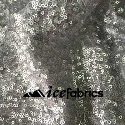 Luxurious Mesh Glitz Sequin Fabric By The Roll (20 yards) Fabric WholesaleICE FABRICSICE FABRICSMatte SilverBy The Roll (60" Wide)Luxurious Mesh Glitz Sequin Fabric By The Roll (20 yards) Fabric Wholesale ICE FABRICS Matte Silver