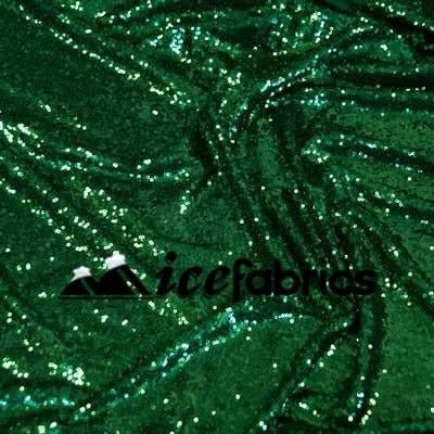 Luxurious Mesh Glitz Sequin Fabric By The Roll (20 yards) Fabric WholesaleICE FABRICSICE FABRICSForest GreenBy The Roll (60" Wide)Luxurious Mesh Glitz Sequin Fabric By The Roll (20 yards) Fabric Wholesale ICE FABRICS Forest Green