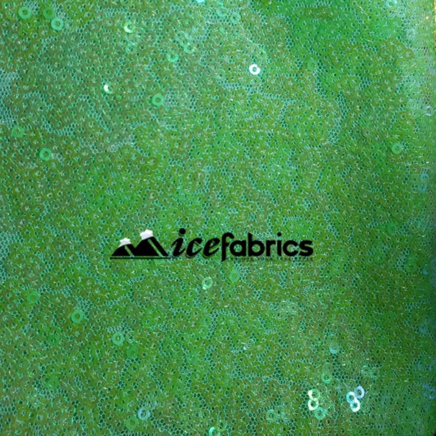 Luxurious Mesh Glitz Sequin Fabric By The Roll (20 yards) Fabric WholesaleICE FABRICSICE FABRICSLime GreenBy The Roll (60" Wide)Luxurious Mesh Glitz Sequin Fabric By The Roll (20 yards) Fabric Wholesale ICE FABRICS Lime Green