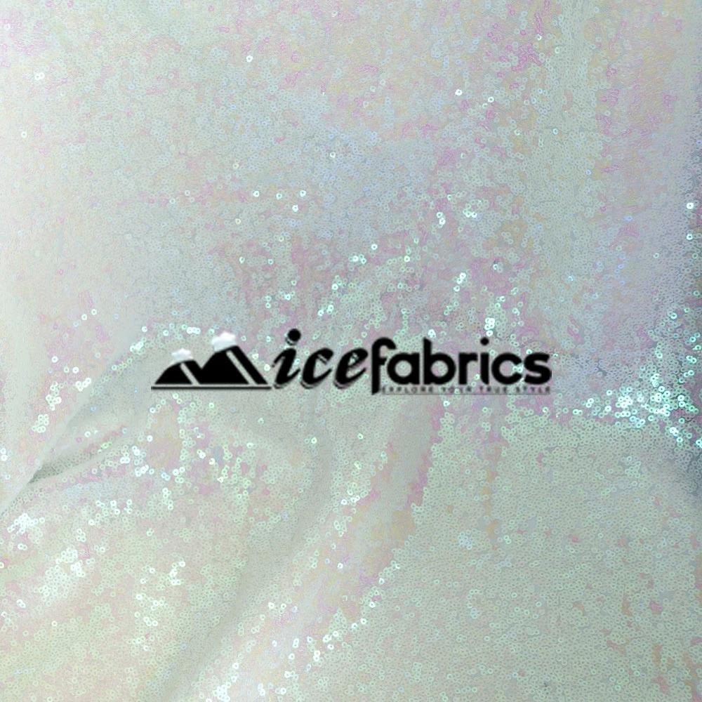 Luxurious Mesh Glitz Sequin Fabric By The Roll (20 yards) Fabric WholesaleICE FABRICSICE FABRICSWhite HolographicBy The Roll (60" Wide)Luxurious Mesh Glitz Sequin Fabric By The Roll (20 yards) Fabric Wholesale ICE FABRICS White Holographic