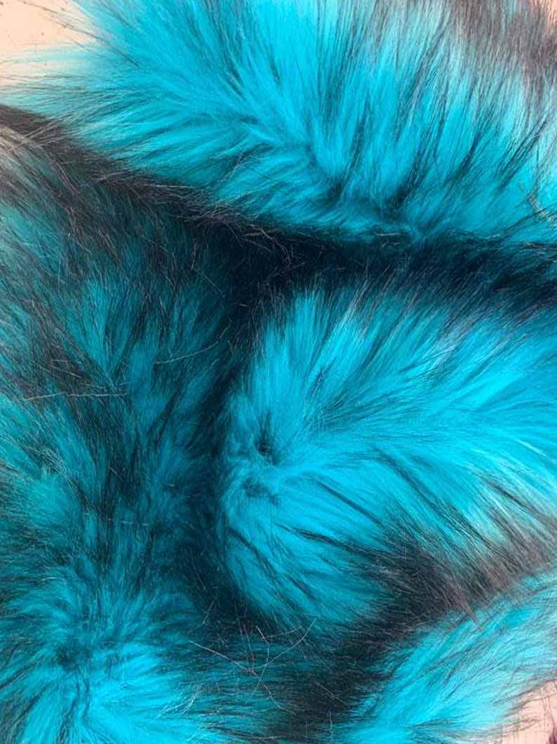 Luxury Husky Faux Fur Fabric By The Yard | Faux Fur MaterialICE FABRICSICE FABRICSTurquoiseBy The Yard (60 inches Wide)Luxury Husky Faux Fur Fabric By The Yard | Faux Fur Material ICE FABRICS Turquoise