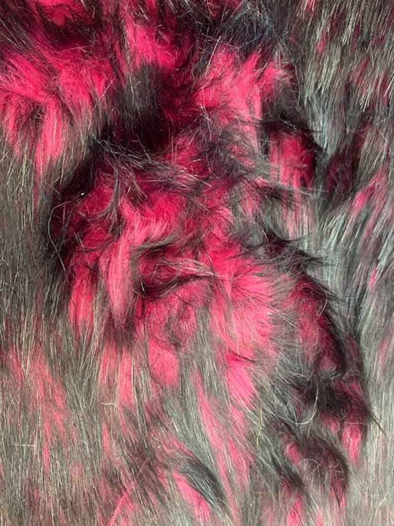 Luxury Husky Faux Fur Fabric By The Yard | Faux Fur MaterialICE FABRICSICE FABRICSFuchsiaBy The Yard (60 inches Wide)Luxury Husky Faux Fur Fabric By The Yard | Faux Fur Material ICE FABRICS Fuchsia