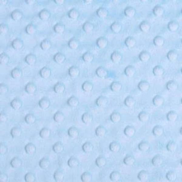 Luxury Icy Blue Bubble Minky Polka Dot FabricICEFABRICICE FABRICSIcy BlueLuxury Icy Blue Bubble Minky Polka Dot Fabric ICEFABRIC