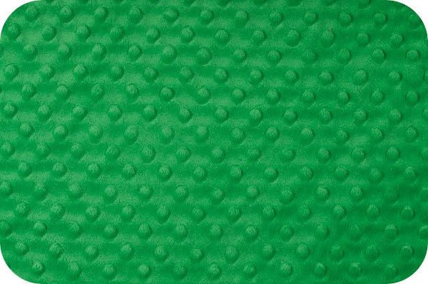 Luxury Kelly Green Bubble Minky Polka Dot FabricICEFABRICICE FABRICSKelly GreenLuxury Kelly Green Bubble Minky Polka Dot Fabric