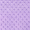 Luxury Lilac Bubble Minky Polka Dot Fabric