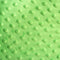 Luxury Lime Bubble Minky Polka Dot Fabric