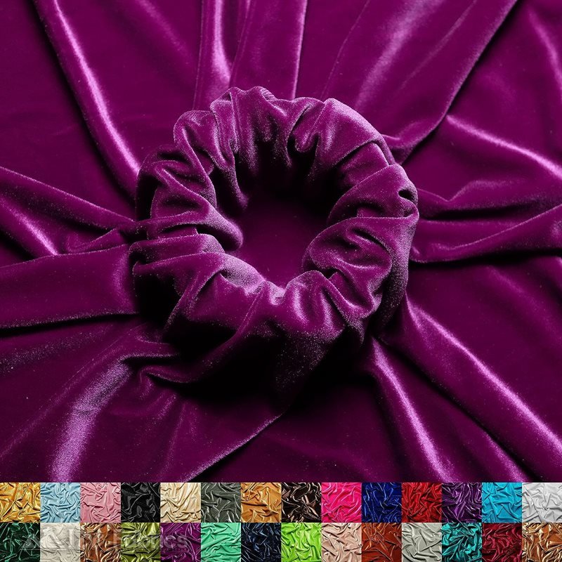 Magenta Wholesale Velvet Fabric Stretch | 60" WideICE FABRICSICE FABRICS20 Yards MagentaMagenta Wholesale Velvet Fabric Stretch | 60" Wide
