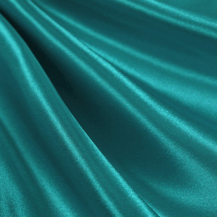 Medium Charmeuse Satin Fabric By The Roll (40 yards) Wholesale FabricSatin FabricICEFABRICICE FABRICSTealBy The Roll (60" Wide)Medium Charmeuse Satin Fabric By The Roll (40 yards) Wholesale Fabric ICEFABRIC