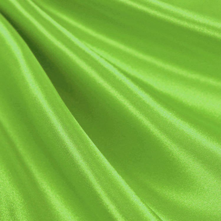 Medium Charmeuse Satin Fabric By The Roll (40 yards) Wholesale FabricSatin FabricICEFABRICICE FABRICSLime GreenBy The Roll (60" Wide)Medium Charmeuse Satin Fabric By The Roll (40 yards) Wholesale Fabric ICEFABRIC