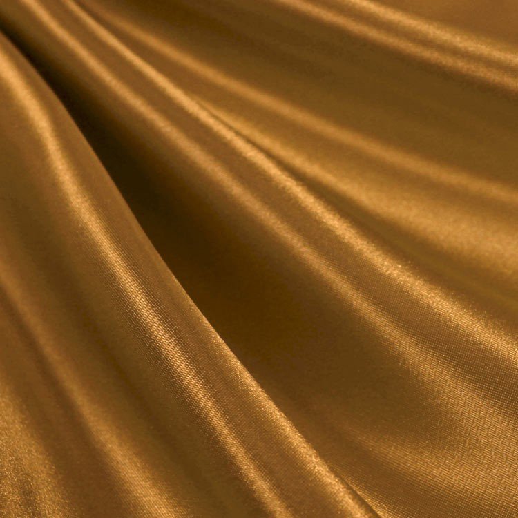 Medium Charmeuse Satin Fabric By The Roll (40 yards) Wholesale FabricSatin FabricICEFABRICICE FABRICSDark GoldBy The Roll (60" Wide)Medium Charmeuse Satin Fabric By The Roll (40 yards) Wholesale Fabric ICEFABRIC