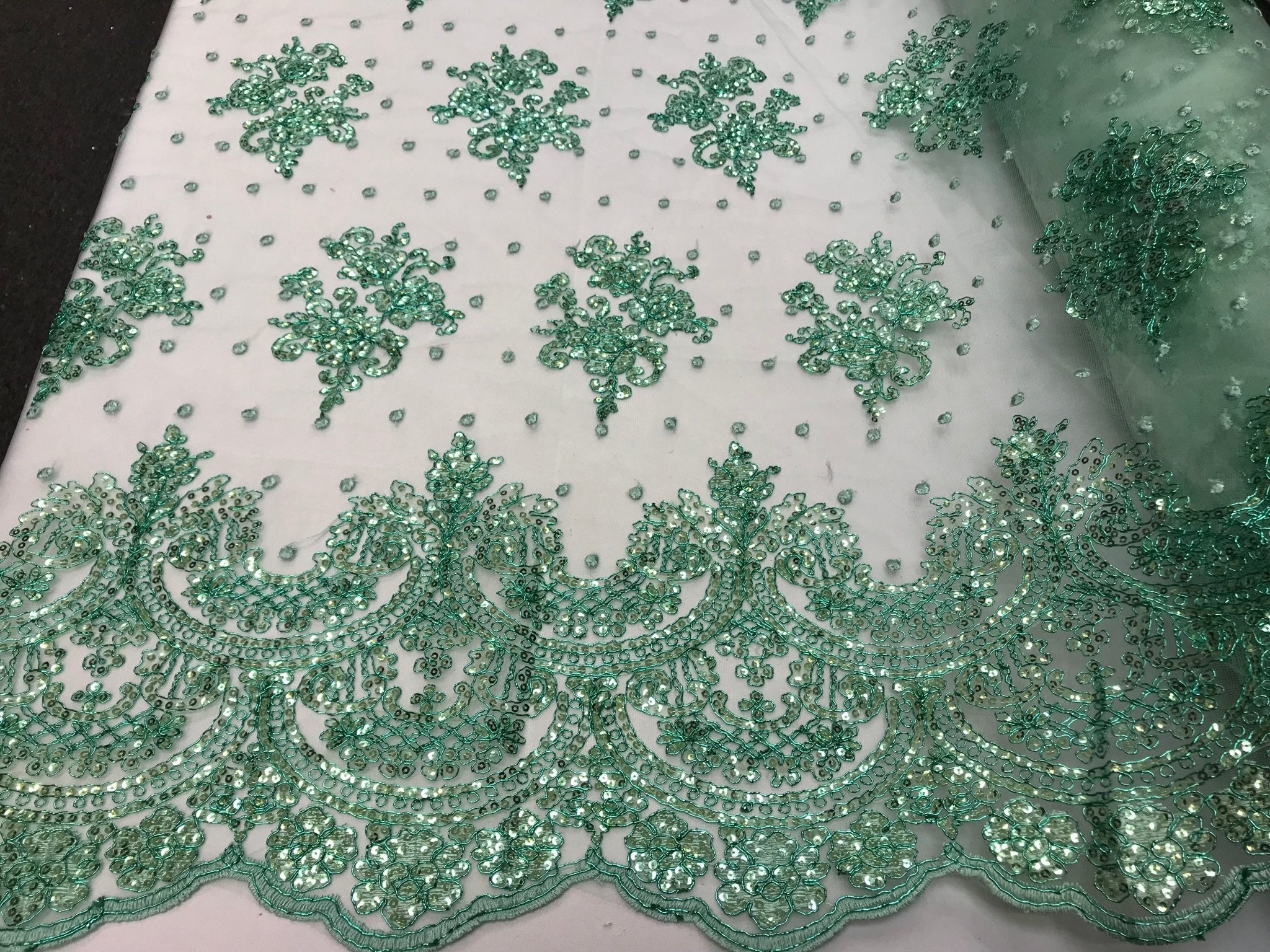 Mint Design shop prom Bridal Design transparent Fabric Mesh lace Embroidered wedding decoration night gowns tablecloths fashion dressesICE FABRICSICE FABRICSMint Design shop prom Bridal Design transparent Fabric Mesh lace Embroidered wedding decoration night gowns tablecloths fashion dresses ICE FABRICS
