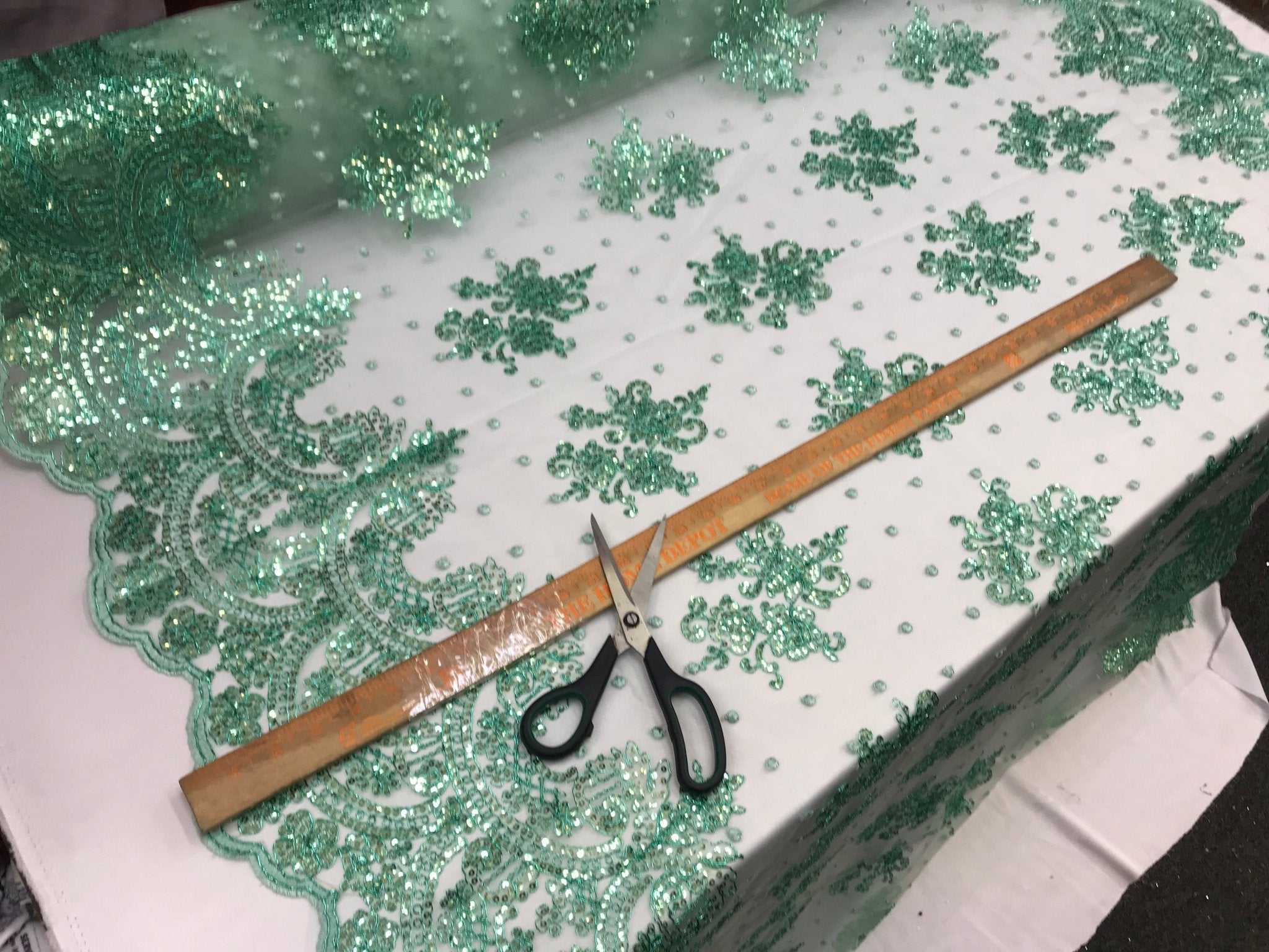 Mint Design shop prom Bridal Design transparent Fabric Mesh lace Embroidered wedding decoration night gowns tablecloths fashion dressesICE FABRICSICE FABRICSMint Design shop prom Bridal Design transparent Fabric Mesh lace Embroidered wedding decoration night gowns tablecloths fashion dresses ICE FABRICS