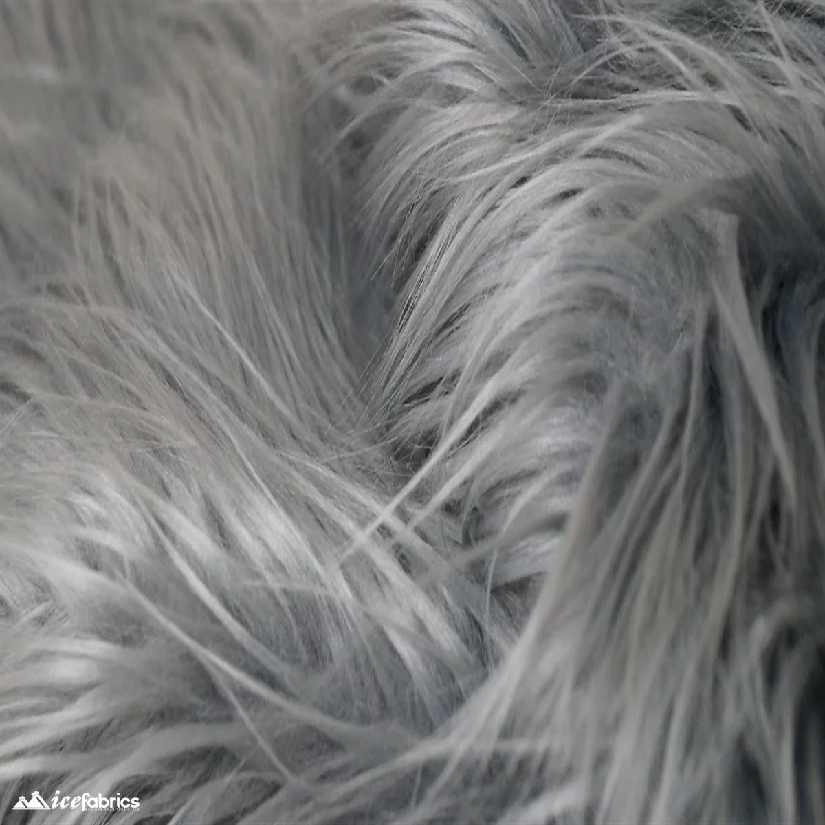 Mohair Faux Fur Fabric By The Roll (20 Yards) 4 Inch PileICE FABRICSICE FABRICSCharcoalBy The Roll (60" Wide)Mohair Faux Fur Fabric By The Roll (20 Yards) 4 Inch Pile ICE FABRICS