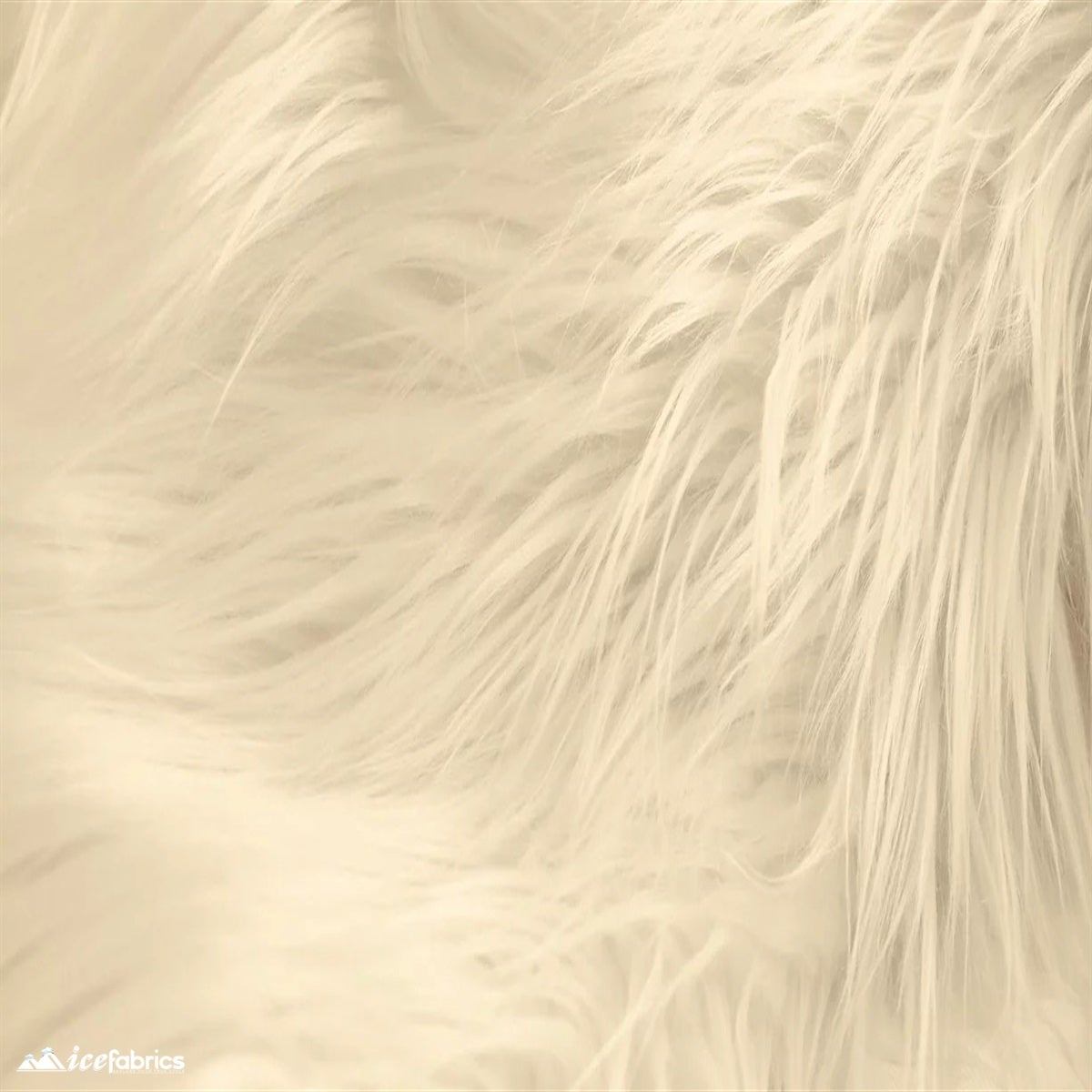 Mohair Faux Fur Fabric By The Roll (20 Yards) 4 Inch PileICE FABRICSICE FABRICSIvoryBy The Roll (60" Wide)Mohair Faux Fur Fabric By The Roll (20 Yards) 4 Inch Pile ICE FABRICS