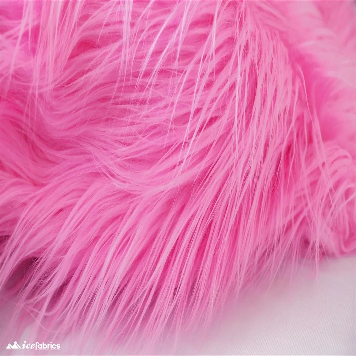 Mohair Faux Fur Fabric By The Roll (20 Yards) 4 Inch PileICE FABRICSICE FABRICSHot PinkBy The Roll (60" Wide)Mohair Faux Fur Fabric By The Roll (20 Yards) 4 Inch Pile ICE FABRICS