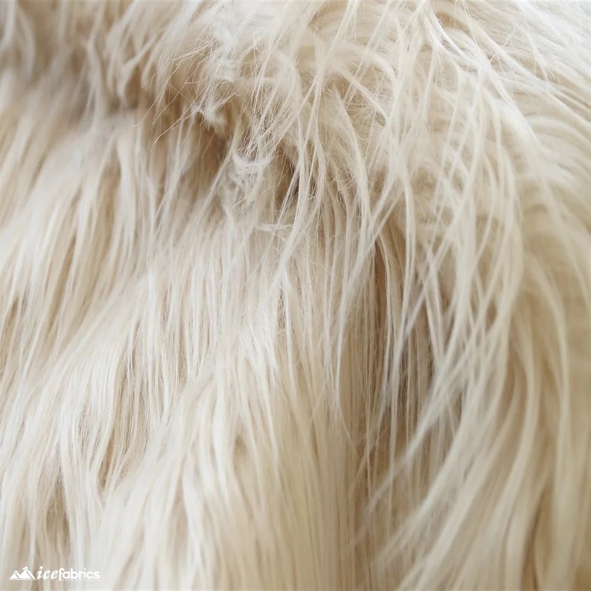 Mohair Faux Fur Fabric By The Roll (20 Yards) 4 Inch PileICE FABRICSICE FABRICSCreamBy The Roll (60" Wide)Mohair Faux Fur Fabric By The Roll (20 Yards) 4 Inch Pile ICE FABRICS