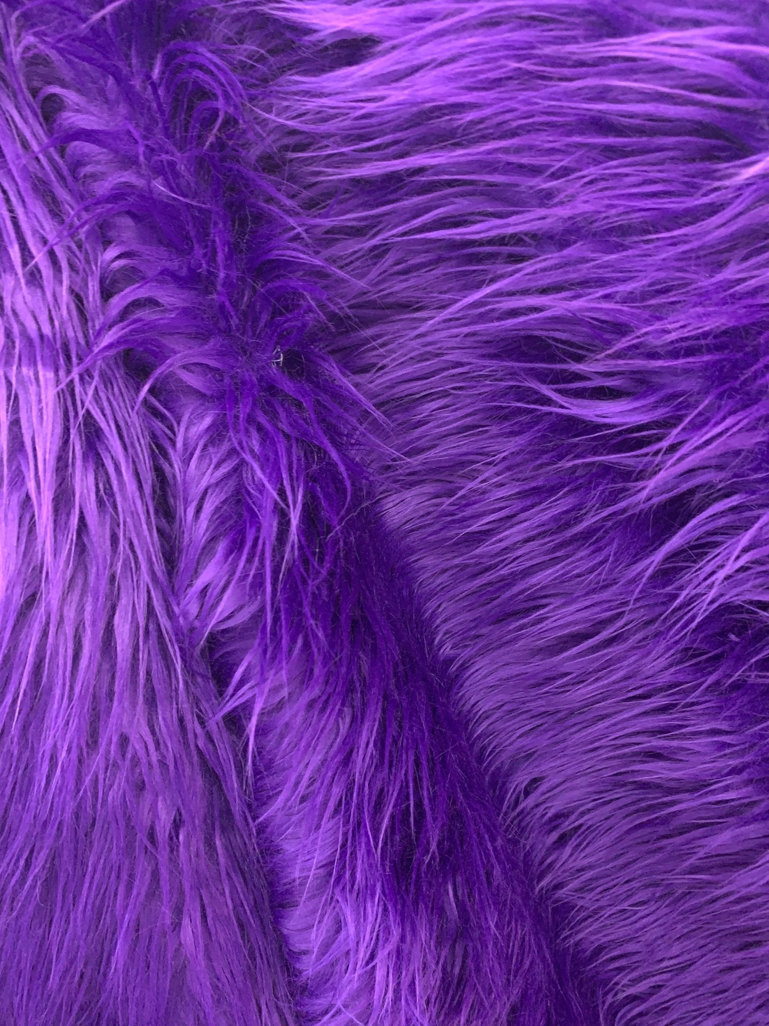 Mongolian Long Pile Fake Faux Fur Fabric Sold By The YardICEFABRICICE FABRICSPurpleBy The Yard (60 inches Wide)Mongolian Long Pile Fake Faux Fur Fabric Sold By The Yard ICEFABRIC