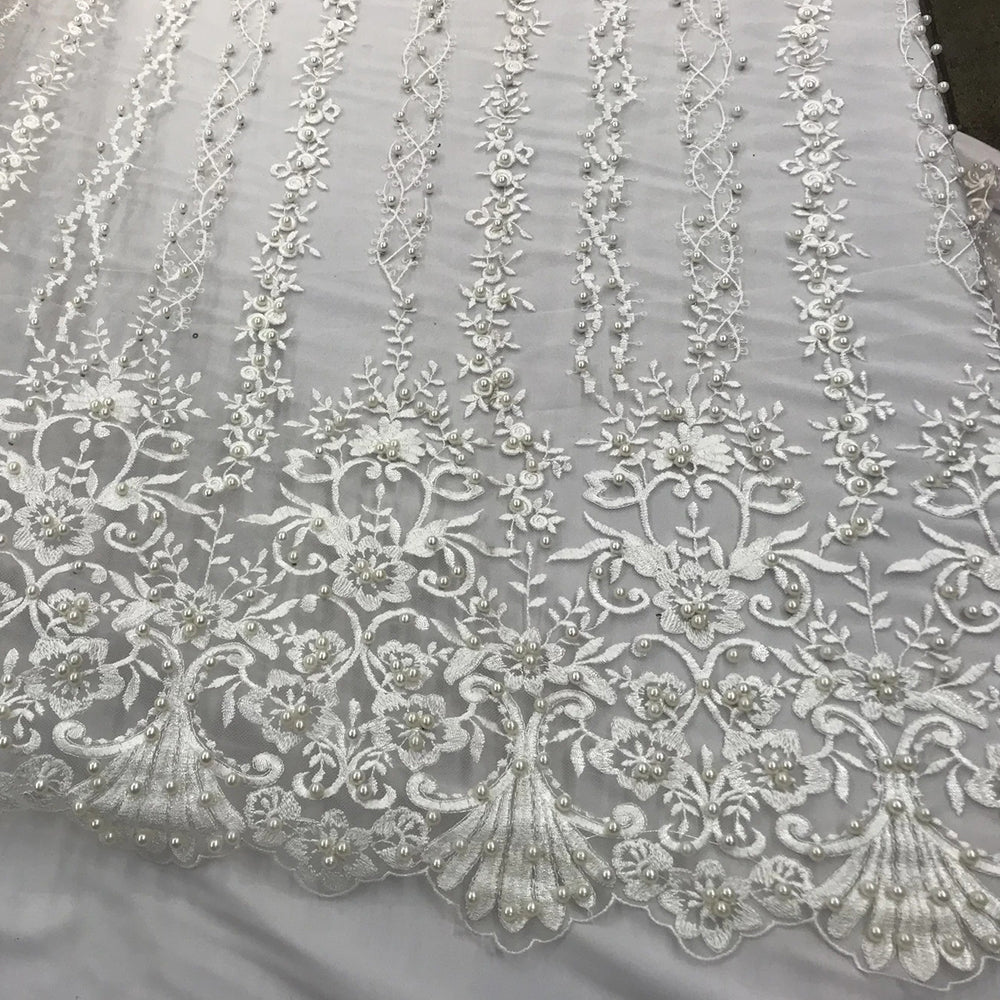 Multi Design Beaded Fabric, Lace Fabric By The YardICE FABRICSICE FABRICSRoyal BlueMulti Design Beaded Fabric, Lace Fabric By The Yard ICE FABRICS