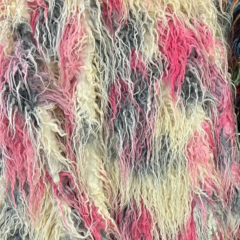 Multicolor Long Pile Mongolian Faux Fur FabricICE FABRICSICE FABRICSBy The YardIvory GrayMulticolor Long Pile Mongolian Faux Fur Fabric ICE FABRICS