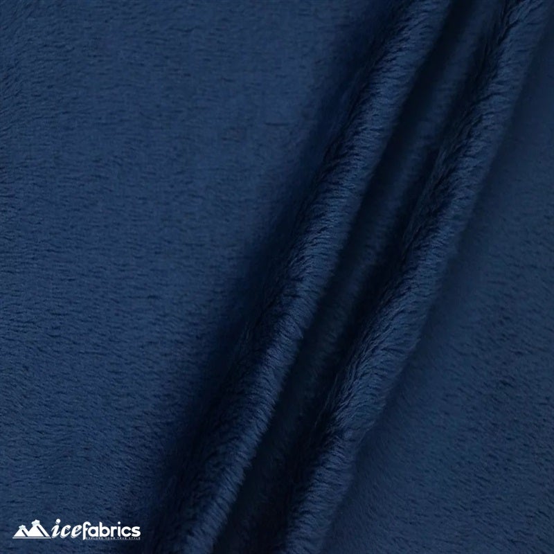 Navy Blue Ice Fabrics Minky Fabric Wholesale _ 3 mmICE FABRICSICE FABRICSBy The Roll (60 inches Wide)Navy Blue Ice Fabrics Minky Fabric Wholesale _ 3 mm (20 Yards Bolt) ICE FABRICS