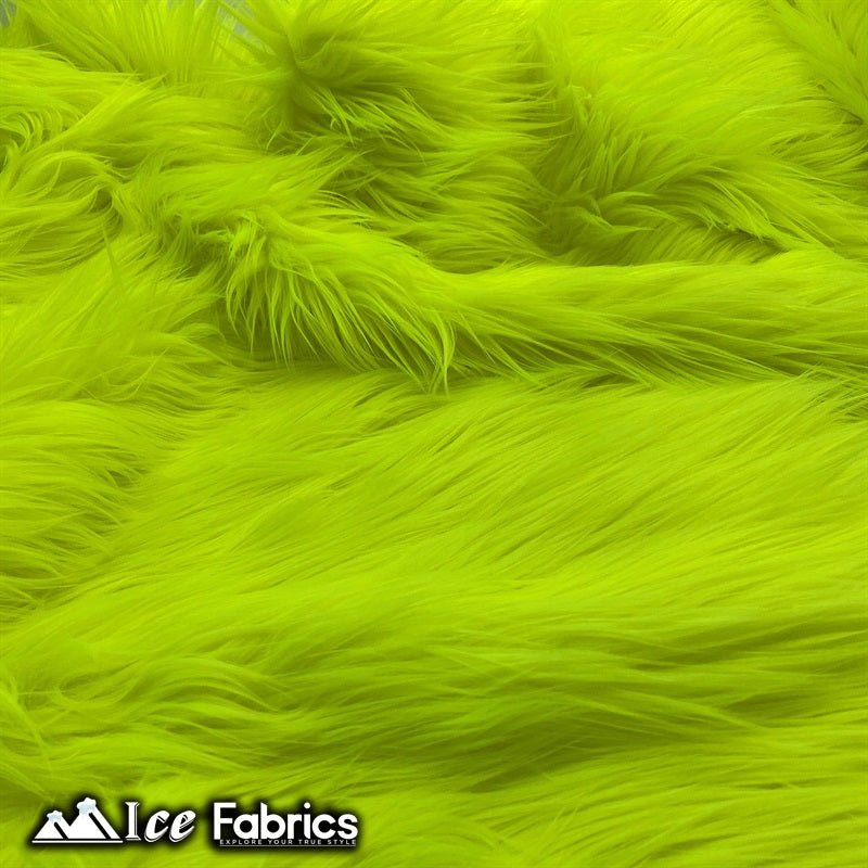 Neon Yellow Mohair Faux Fur Fabric Wholesale (20 Yards Bolt)ICE FABRICSICE FABRICSLong pile 2.5” to 3”20 Yards Roll (60” Wide )Neon Yellow Mohair Faux Fur Fabric Wholesale (20 Yards Bolt) ICE FABRICS