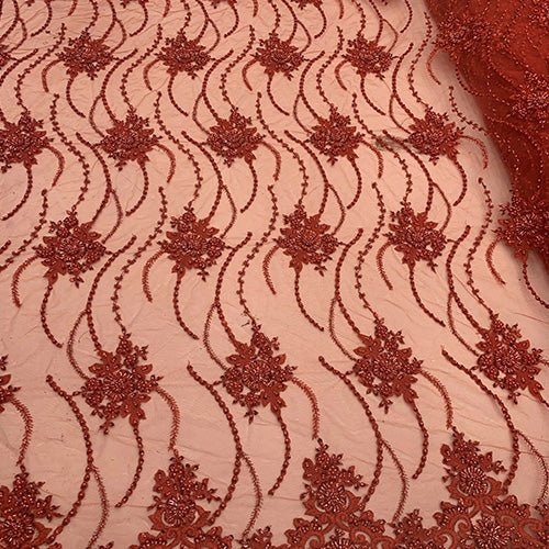 New Paris Heavy Fashion Embroidery Flowers Beaded Prom Mesh Lace FabricICEFABRICICE FABRICSPurple LaceNew Paris Heavy Fashion Embroidery Flowers Beaded Prom Mesh Lace Fabric ICEFABRIC