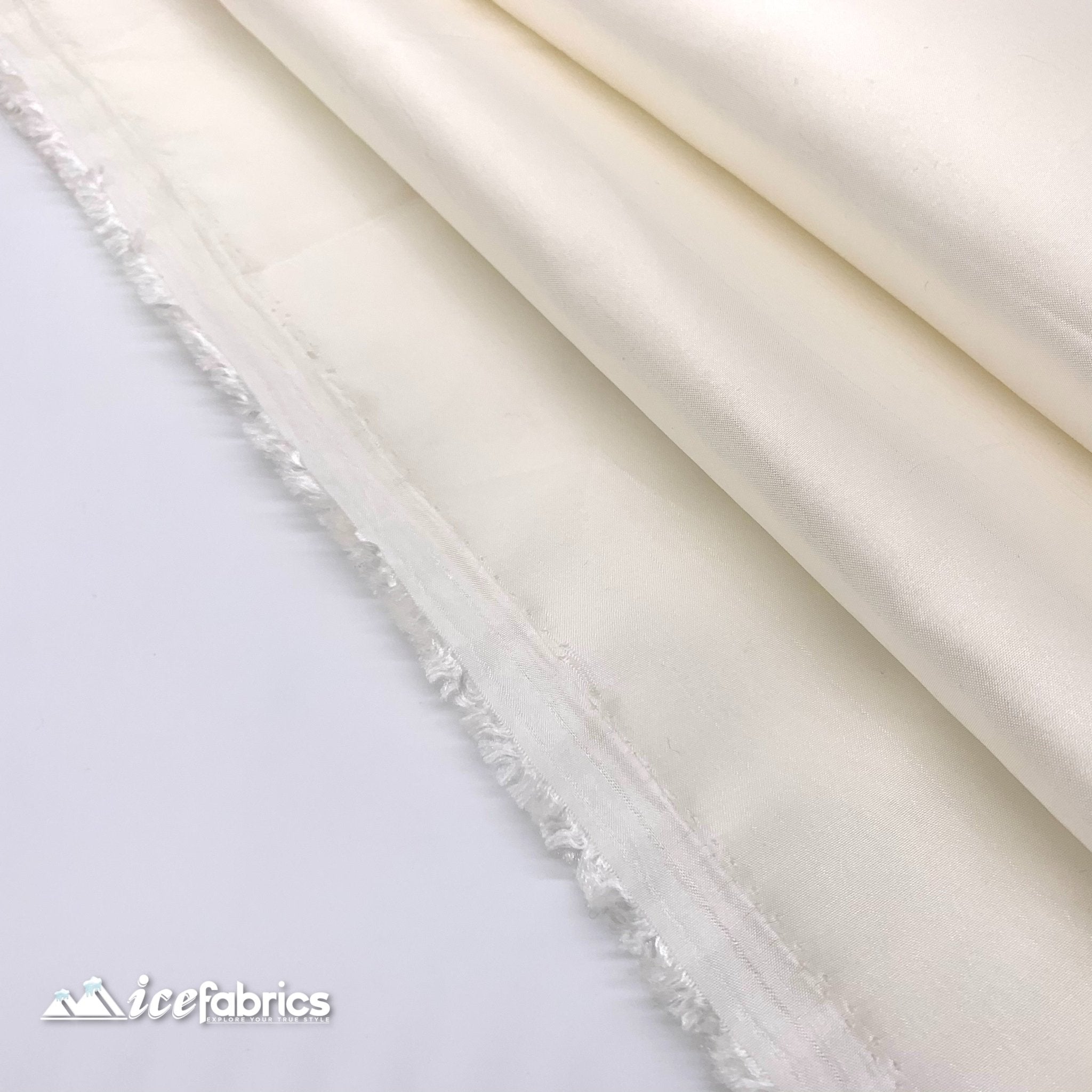 Off White Luxury Solid/ Taffeta Fabric / Fashion FabricTaffeta FabricICEFABRICICE FABRICSOff WhitePer YardOff White Luxury Solid/ Taffeta Fabric / Fashion Fabric ICEFABRIC