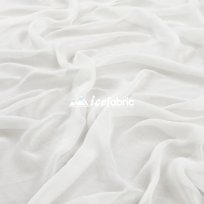 Off White Mia Chiffon Fabric / Bridal Fabric Soft chiffon Sheer FabricICE FABRICSICE FABRICSBy The YardOff White Mia Chiffon Fabric / Bridal Fabric Soft chiffon Sheer Fabric ICE FABRICS