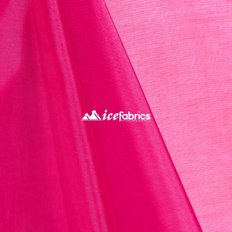 Organza Fabric_Fuchsia Crystal Sheer Organza_Fashion FabricICE FABRICSICE FABRICSPer YardOrganza Fabric_Fuchsia Crystal Sheer Organza_Fashion Fabric ICE FABRICS