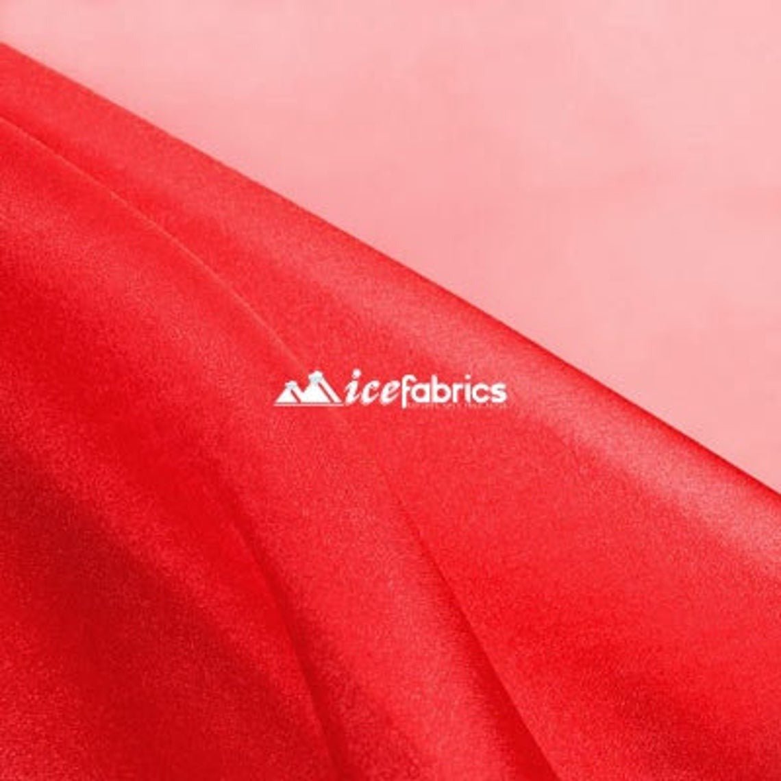 Organza Fabric_ Red Crystal Sheer Organza_Fashion FabricICE FABRICSICE FABRICSPer YardOrganza Fabric_ Red Crystal Sheer Organza_Fashion Fabric ICE FABRICS